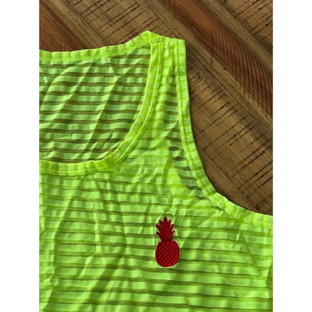 JJ Malibu Neon Tank Top - Picture 4 of 11